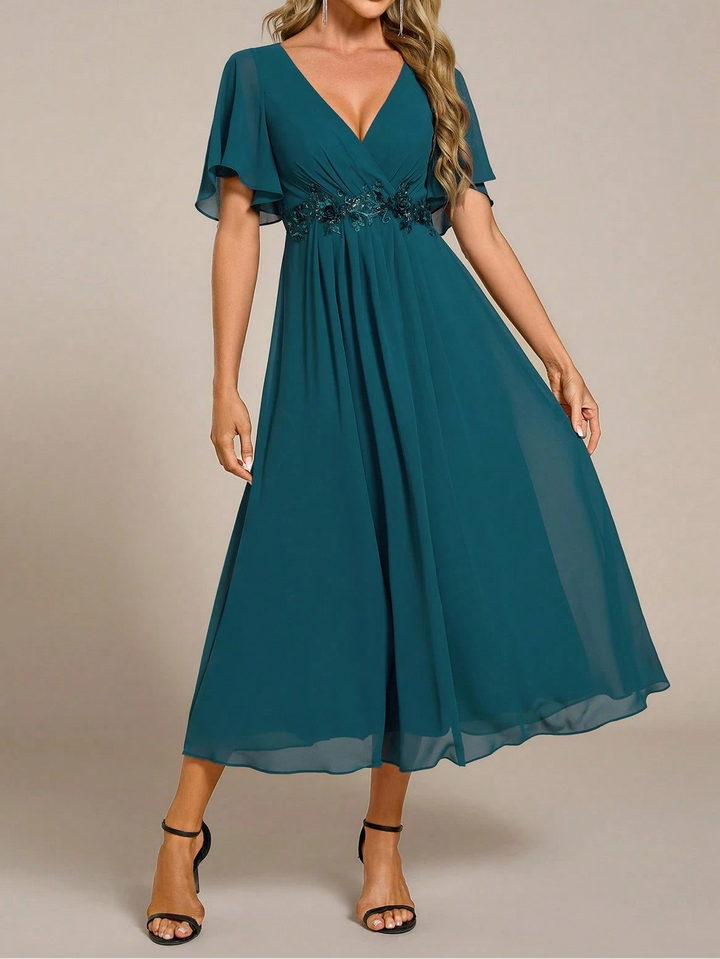 Rochie midi SHEIN, albastru