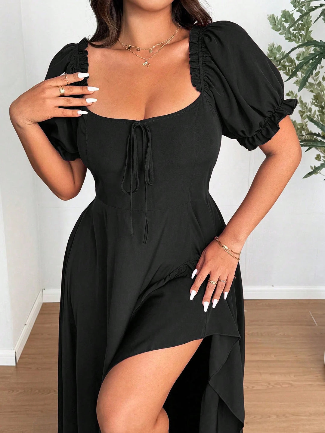 Rochie maxi SHEIN, negru