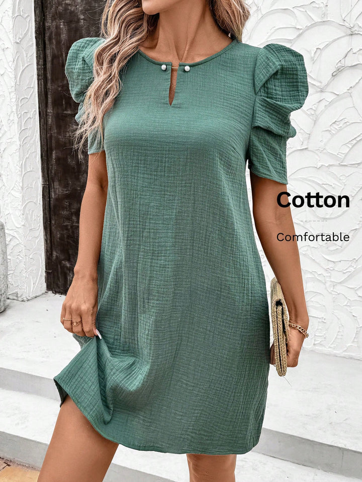 Rochie scurtă SHEIN, verde