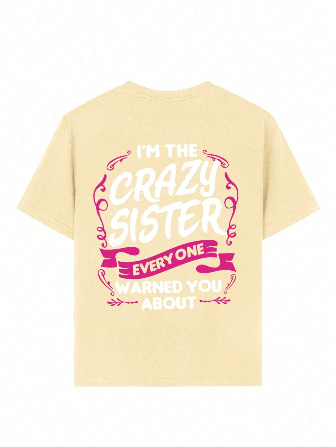 Tricou SHEIN, crem