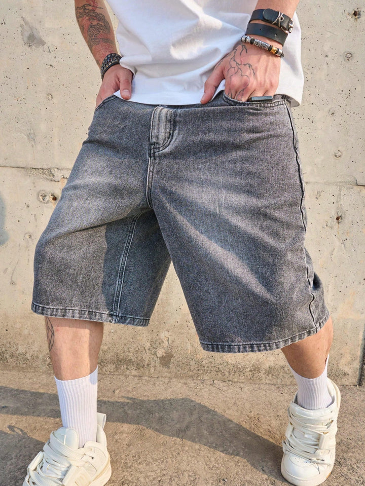 Pantaloni scurți SHEIN, gri