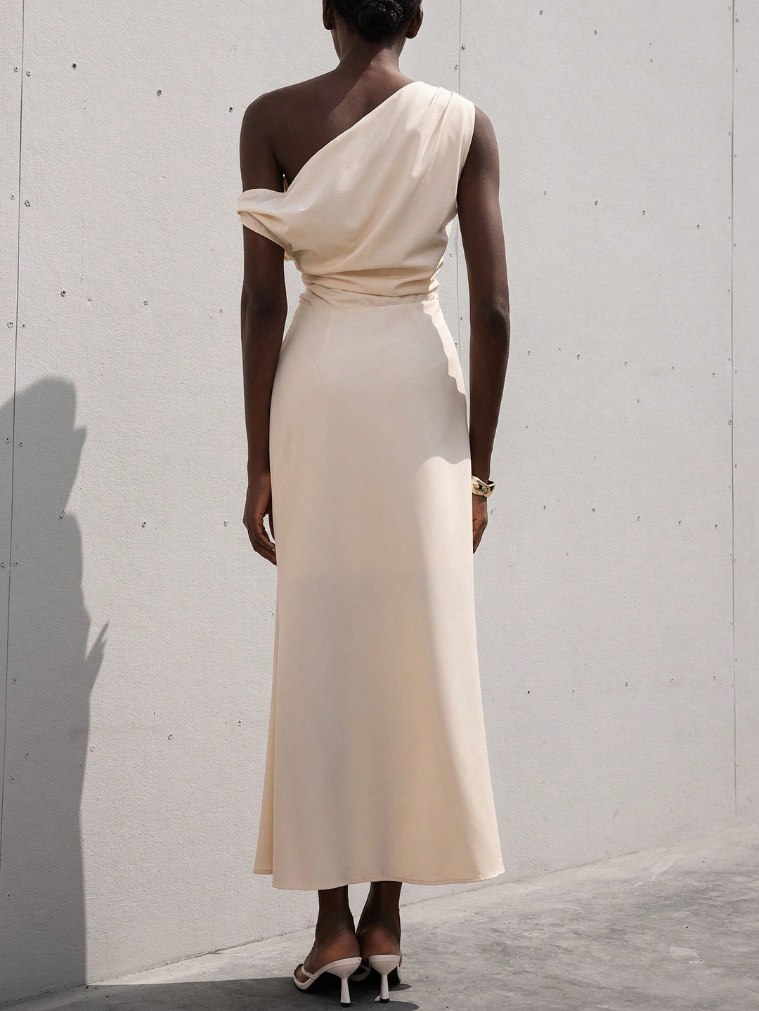 Rochie maxi SHEIN, portocaliu