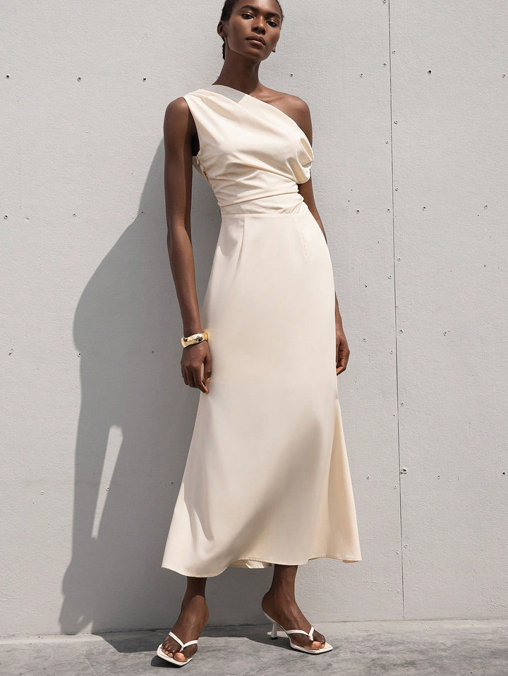 Rochie maxi SHEIN, portocaliu