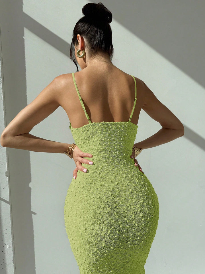 Rochie midi SHEIN, verde