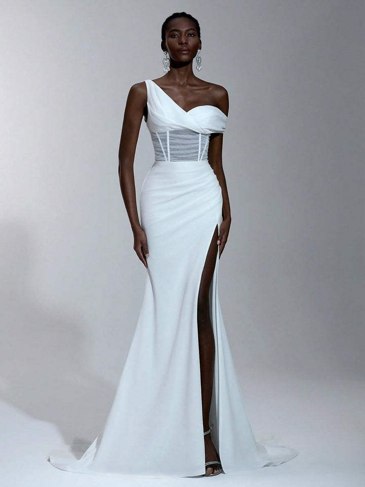 Rochie de mireasă SHEIN, alb