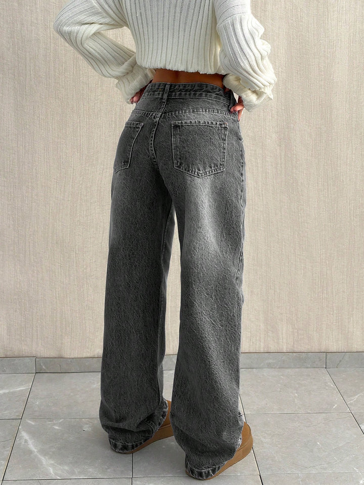 Jeans SHEIN, gri