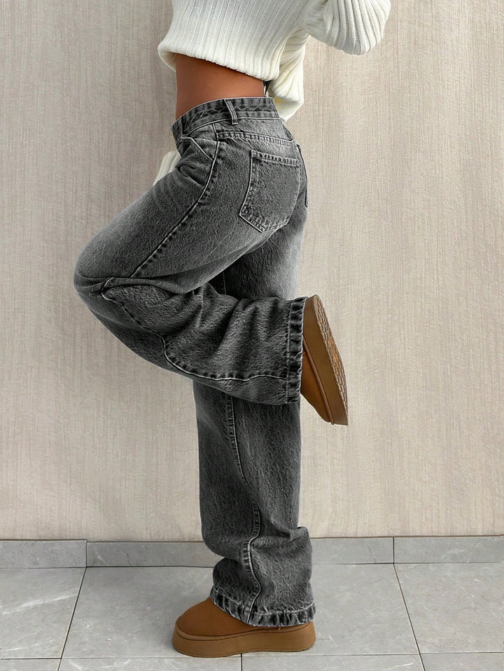 Jeans SHEIN, gri