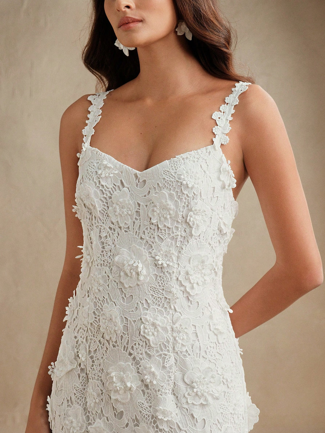 Rochie maxi SHEIN, alb
