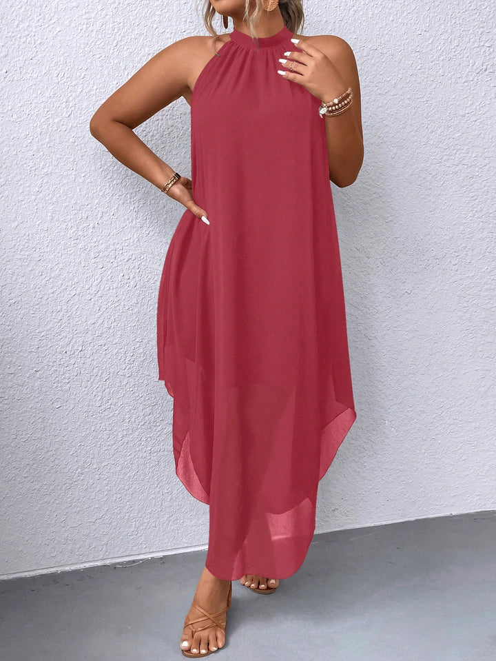Rochie Shein Curve+ , roz