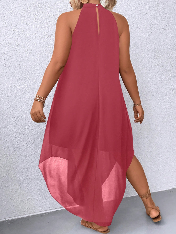 Rochie Shein Curve+ , roz