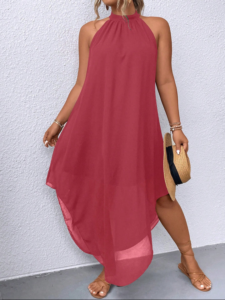 Rochie Shein Curve+ , roz