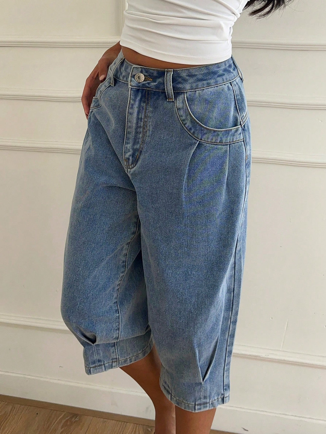 Jeans SHEIN, albastru