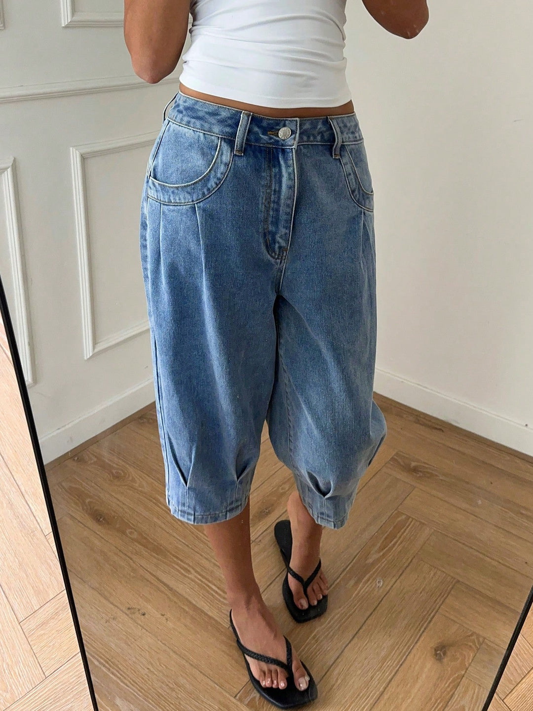 Jeans SHEIN, albastru
