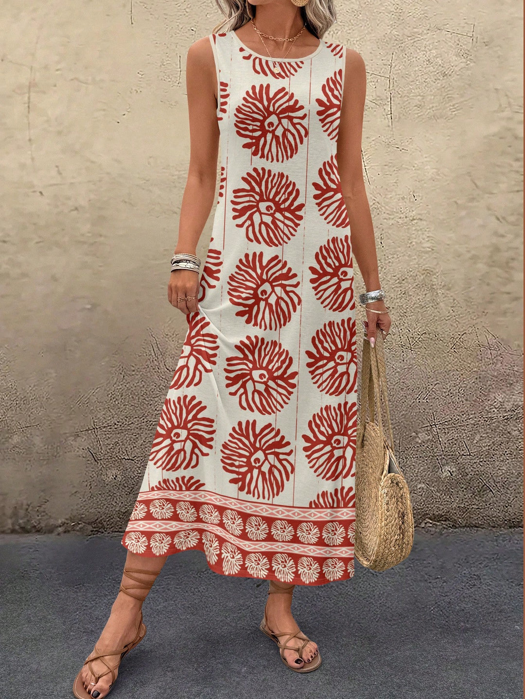 Rochie maxi SHEIN, mix culori