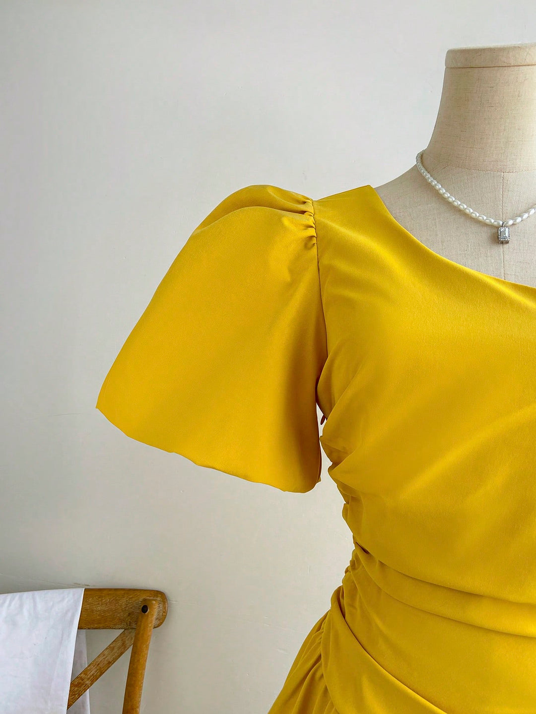 Rochie scurtă SHEIN, galben