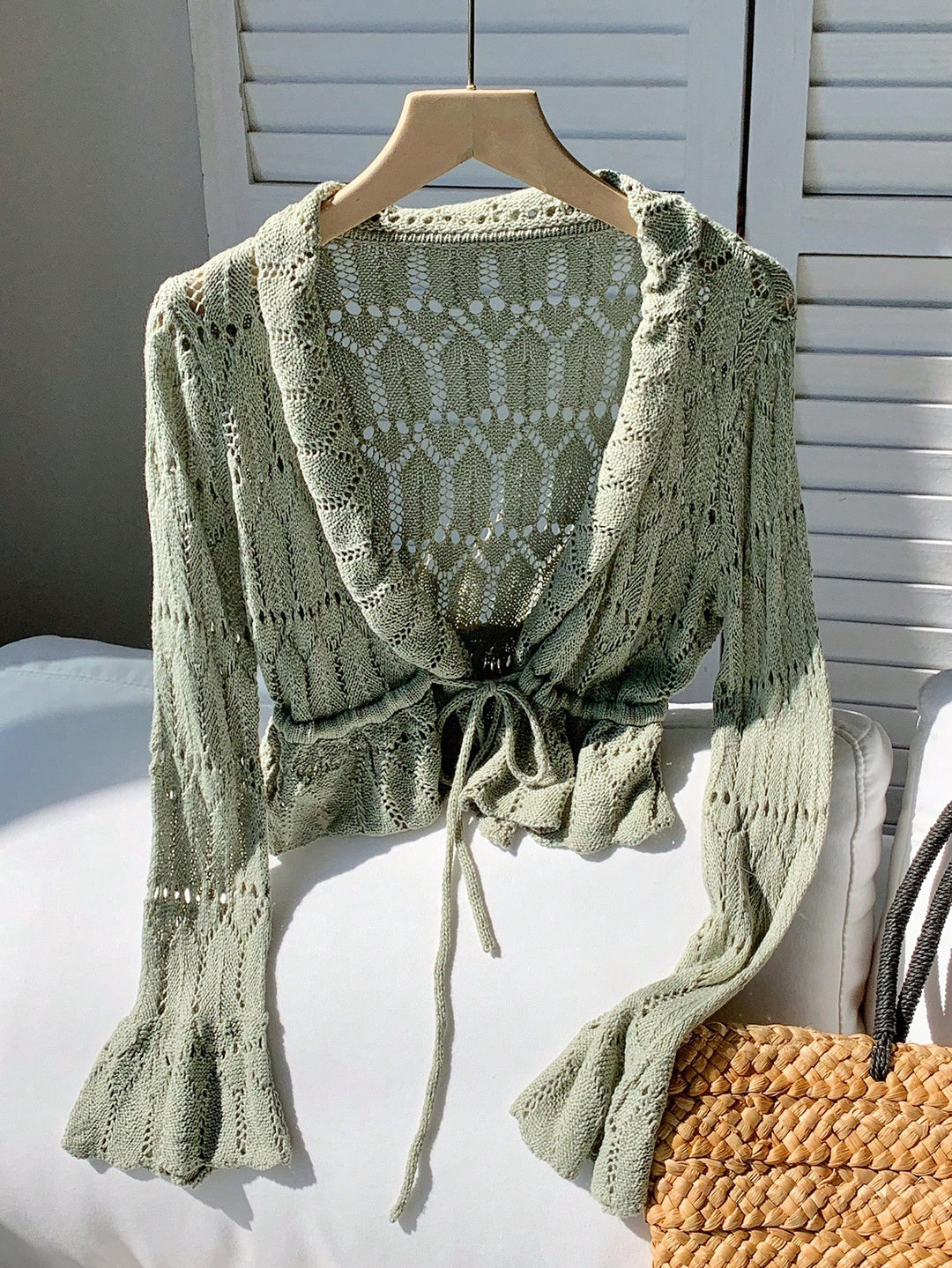 Cardigan SHEIN, verde