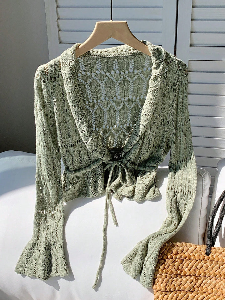Cardigan SHEIN, verde