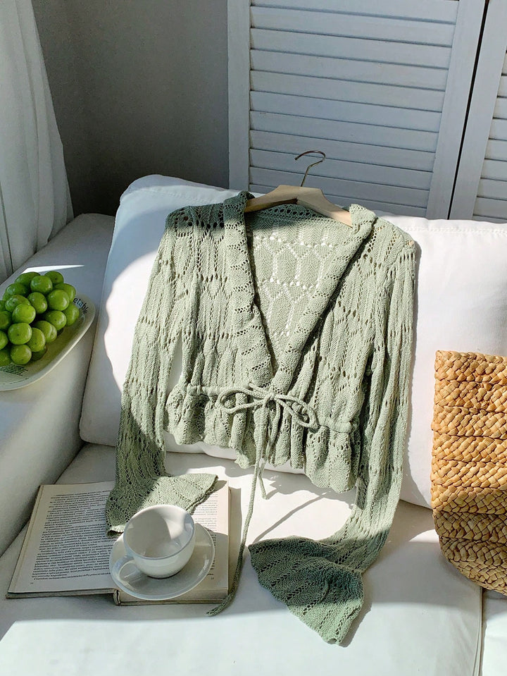 Cardigan SHEIN, verde