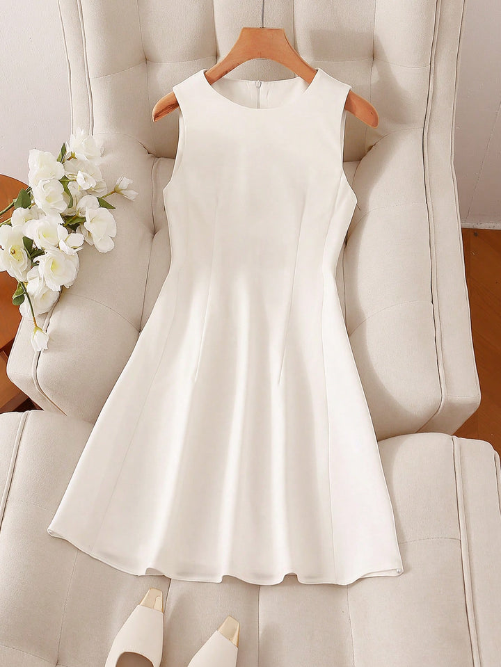 Rochie mini SHEIN, alb