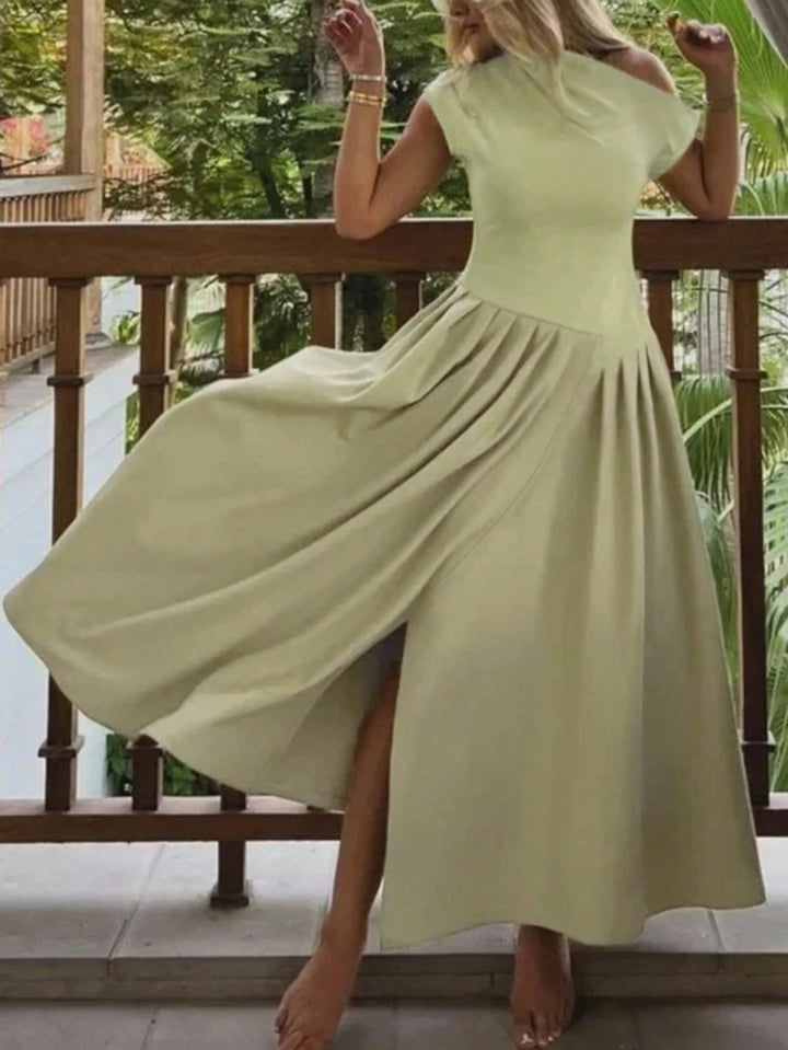 Rochie maxi SHEIN, verde
