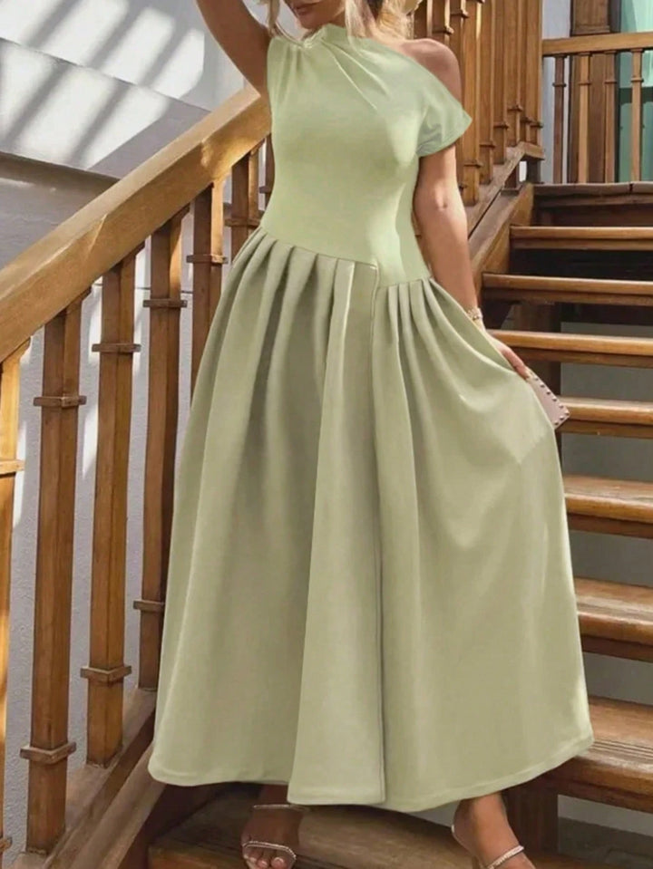 Rochie maxi SHEIN, verde