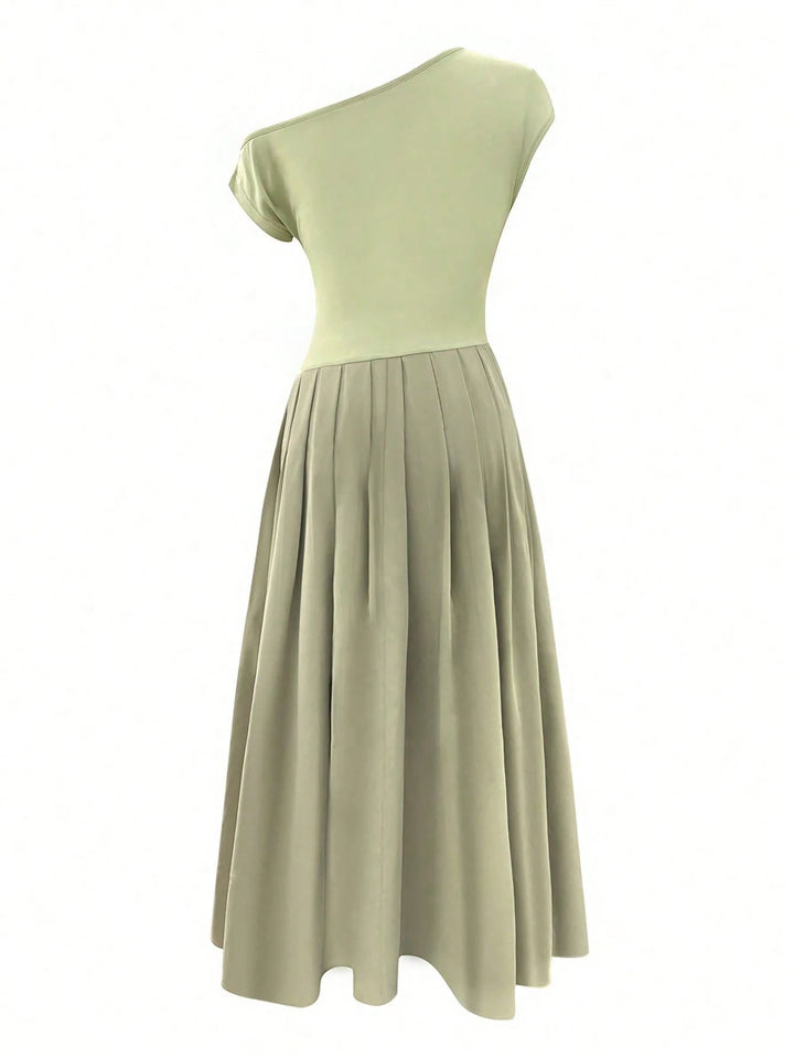 Rochie maxi SHEIN, verde