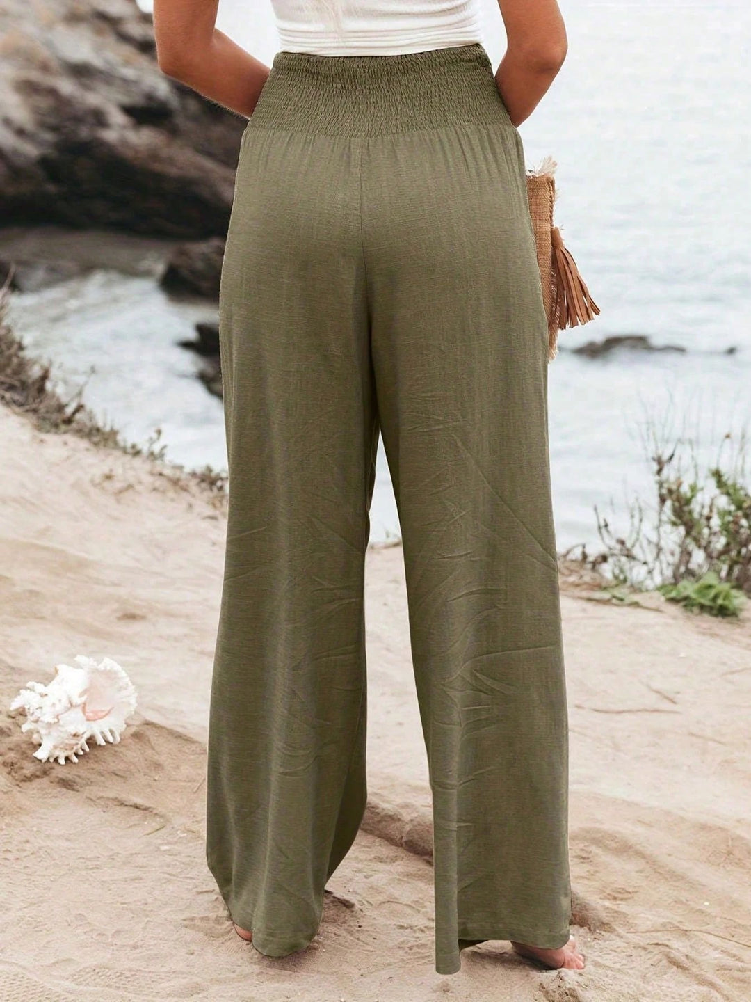 Pantaloni SHEIN, kaki