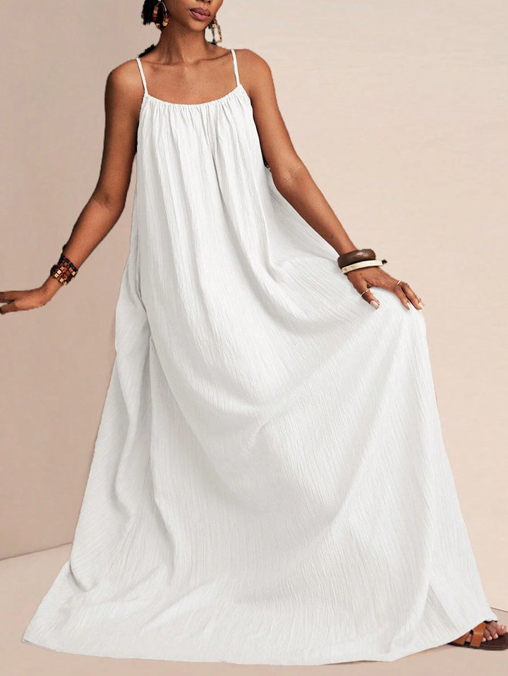 Rochie maxi SHEIN, alb