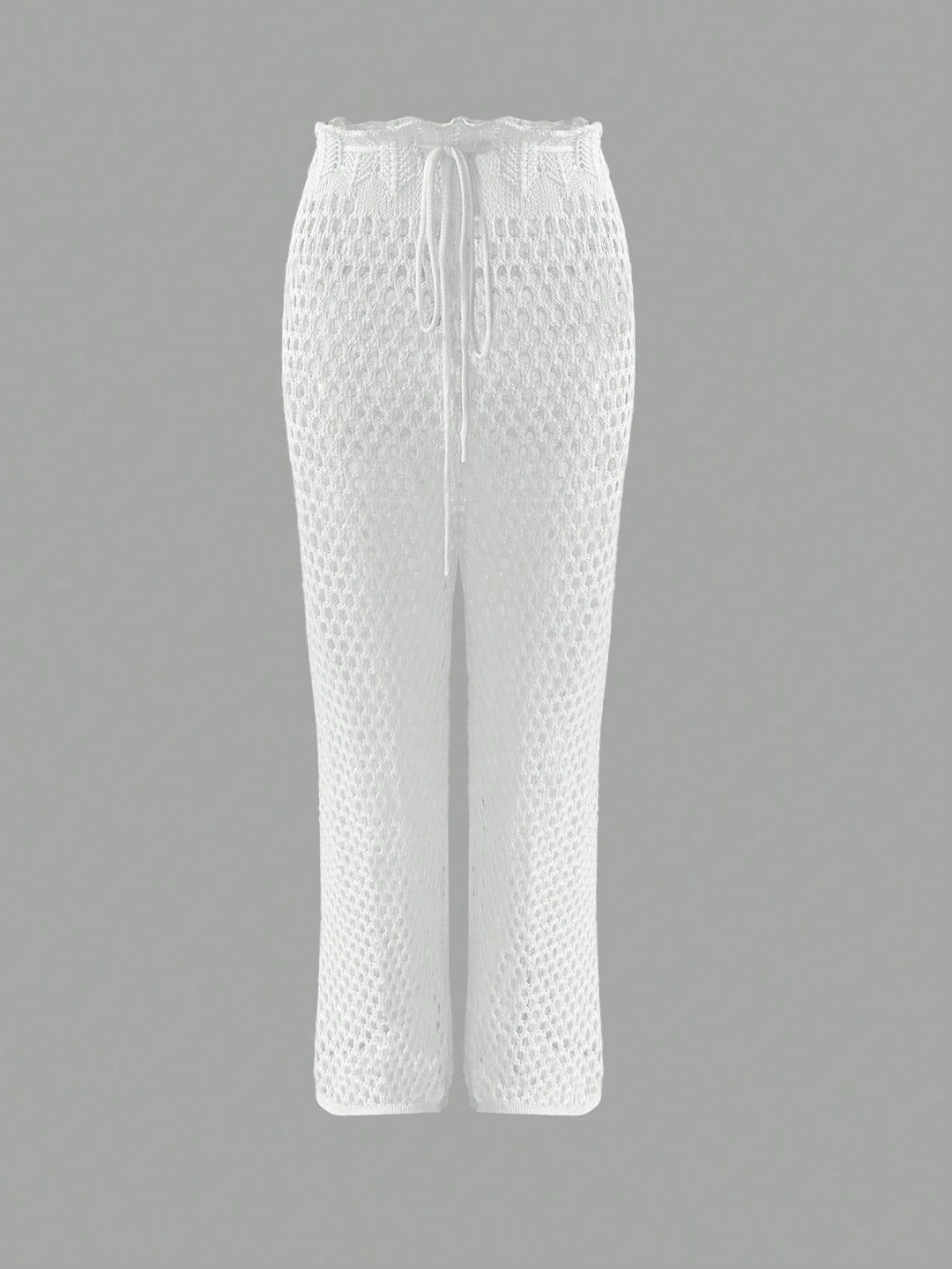 Pantaloni SHEIN, alb