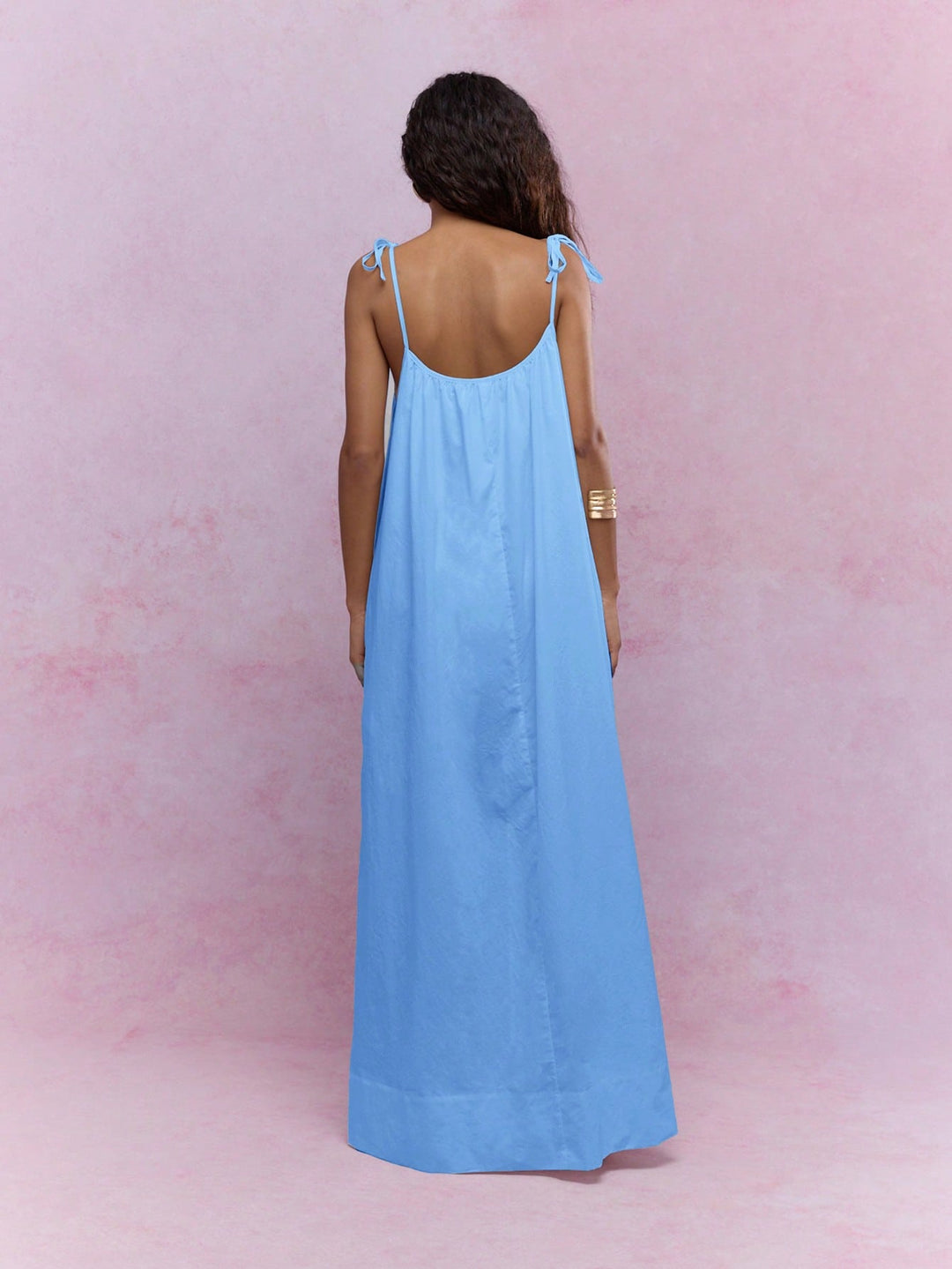 Rochie maxi SHEIN, albastru