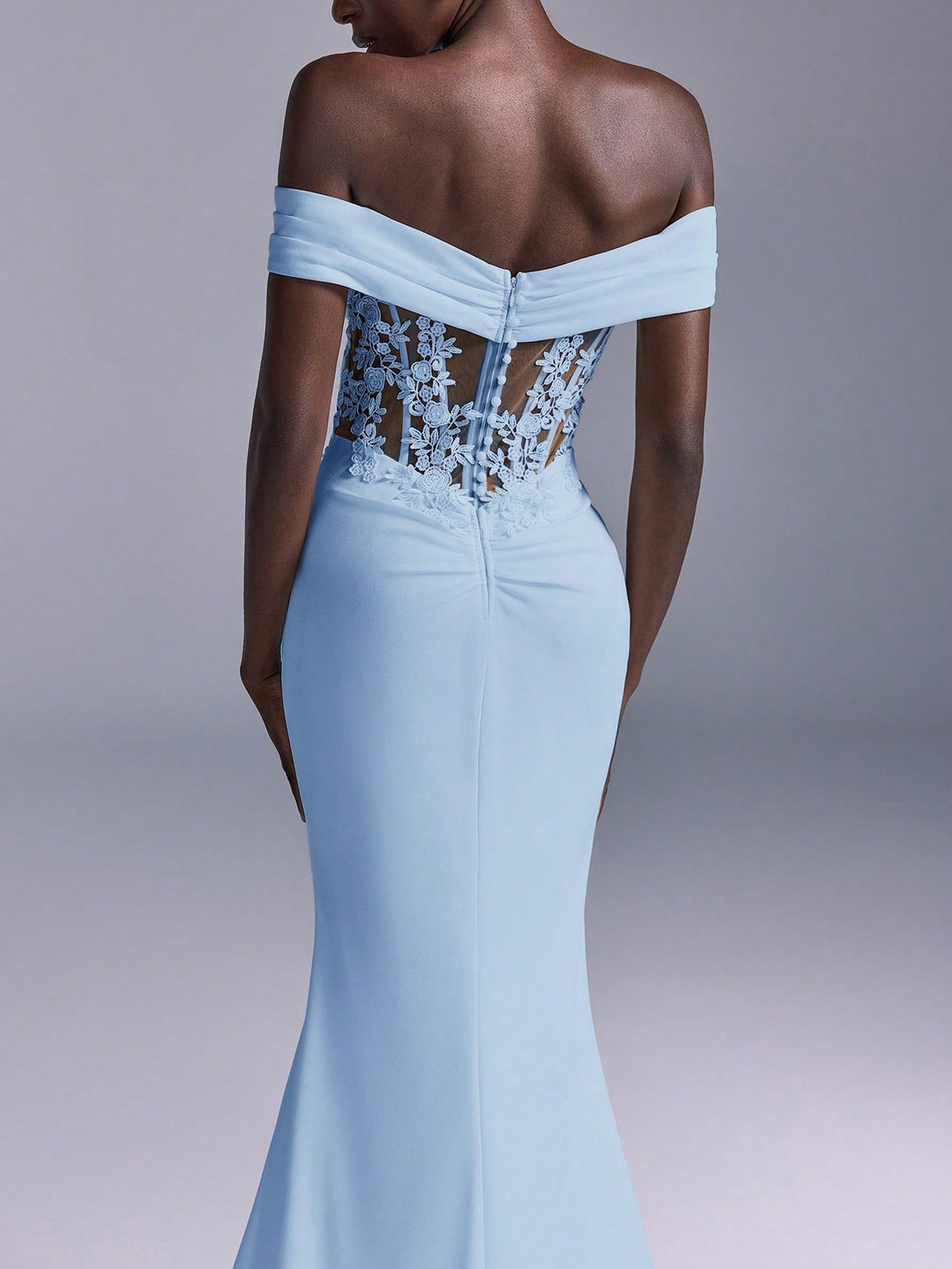 Rochie de ocazie SHEIN, albastru