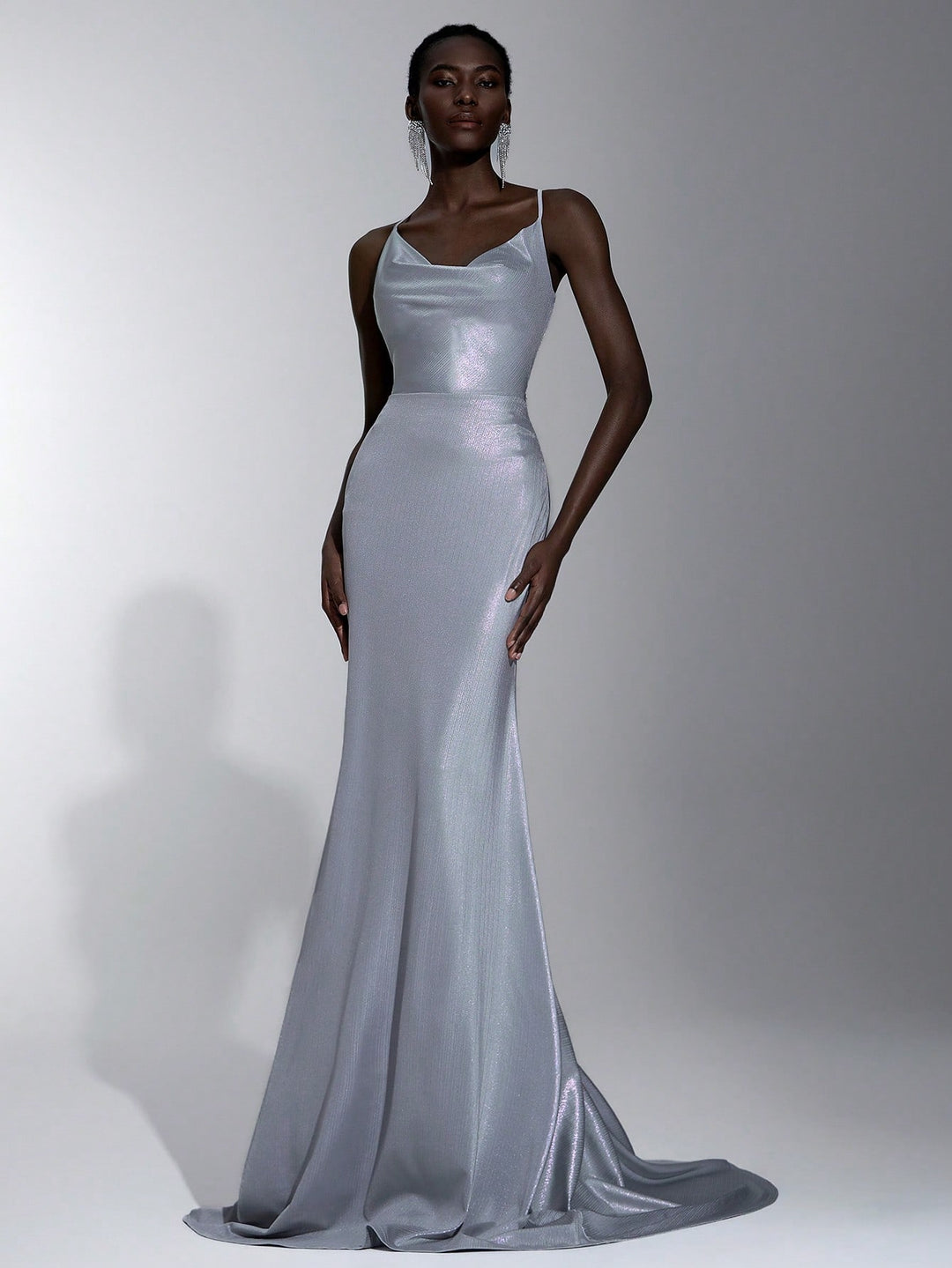 Rochie SHEIN, argintiu