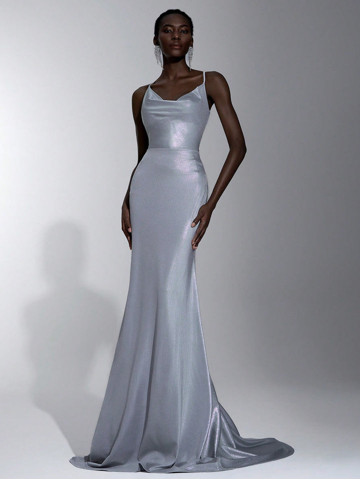 Rochie SHEIN, argintiu