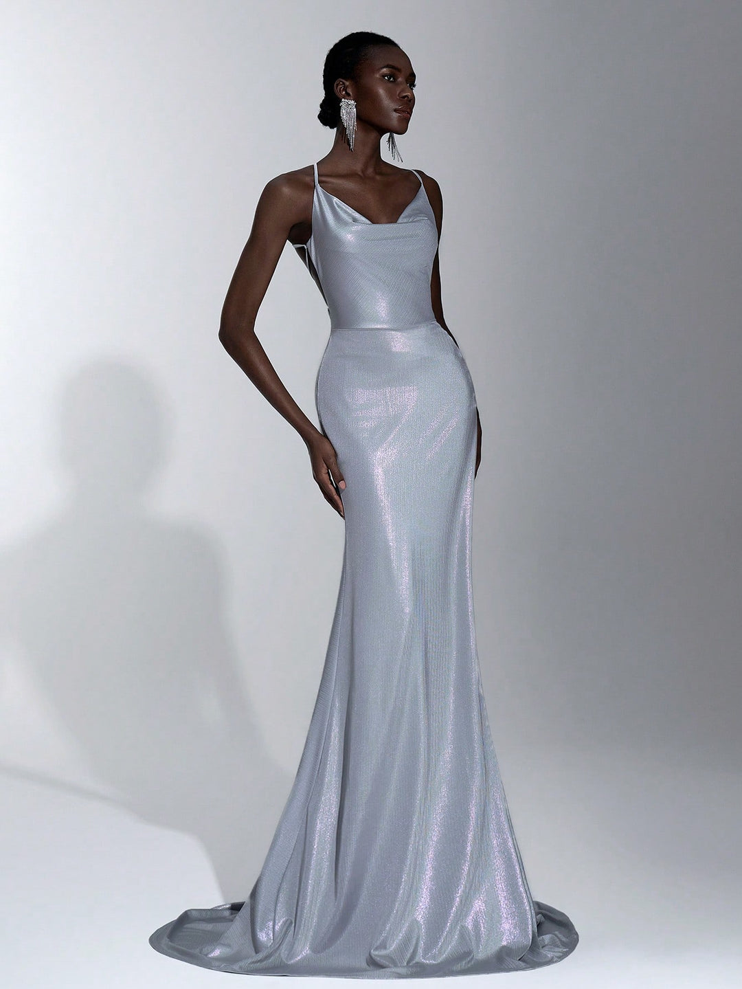 Rochie SHEIN, argintiu