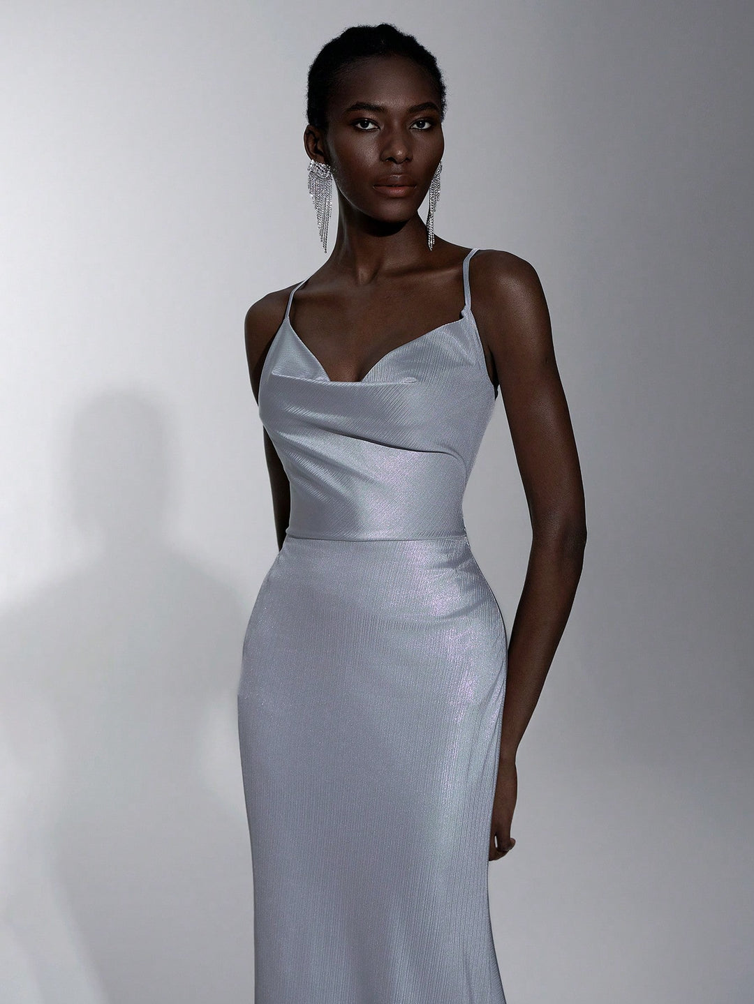 Rochie SHEIN, argintiu
