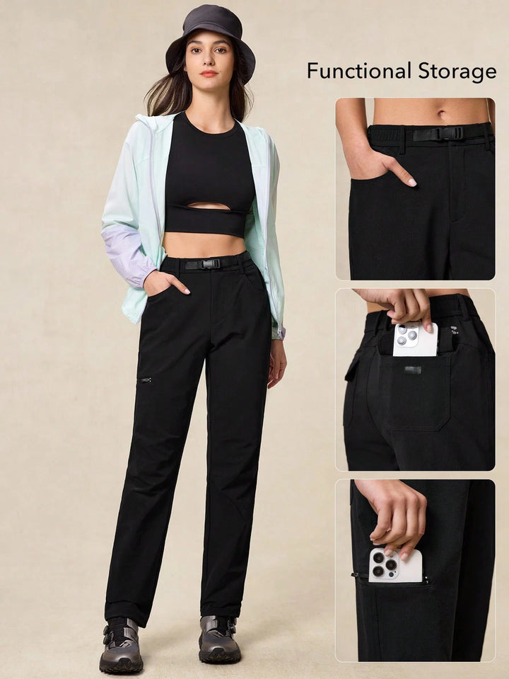 Pantaloni SHEIN, negru