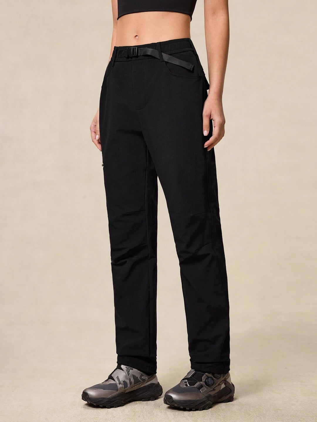 Pantaloni SHEIN, negru