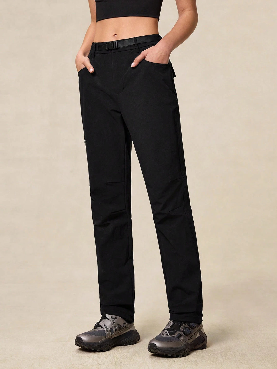 Pantaloni SHEIN, negru