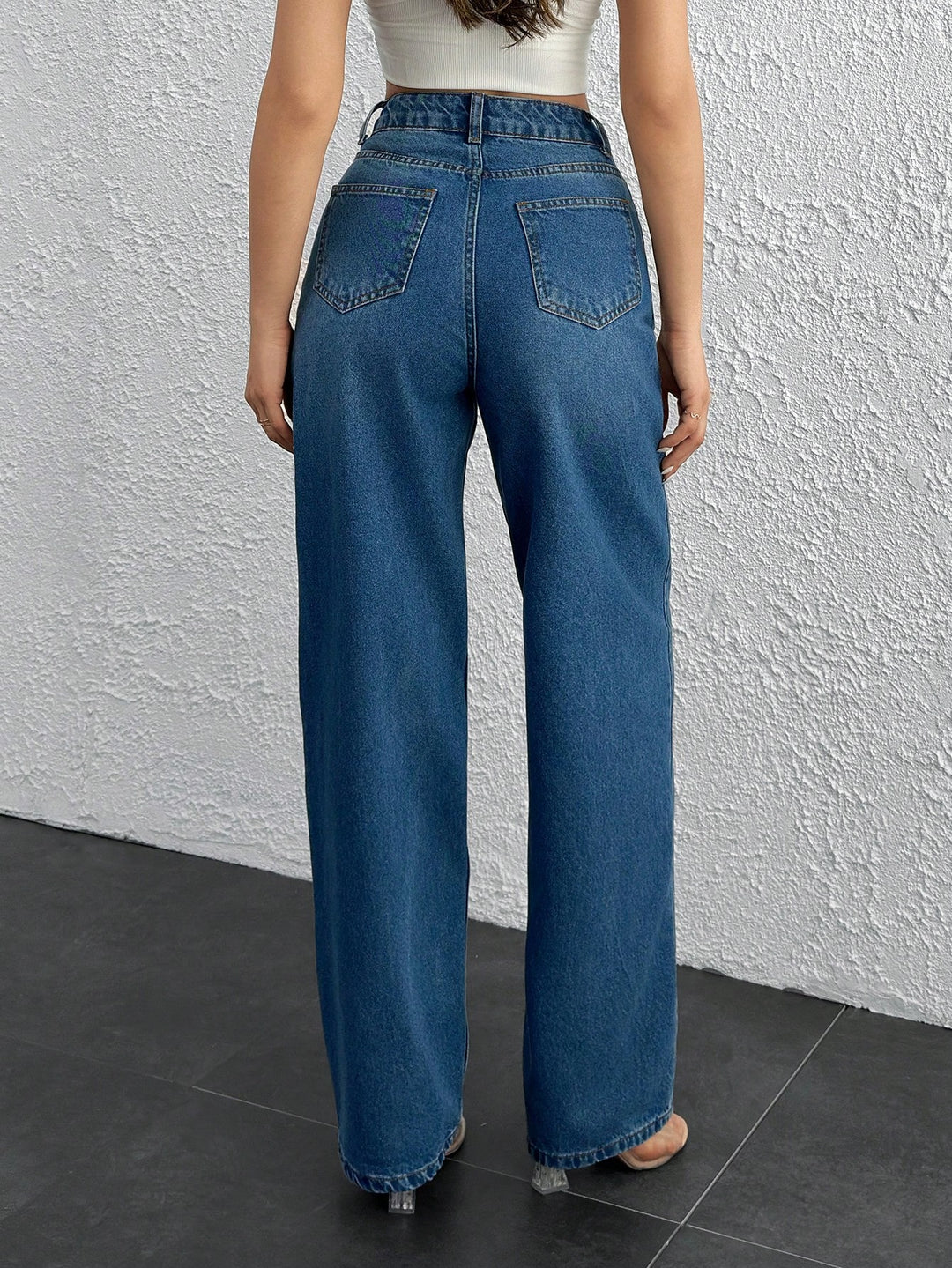Jeans SHEIN, albastru