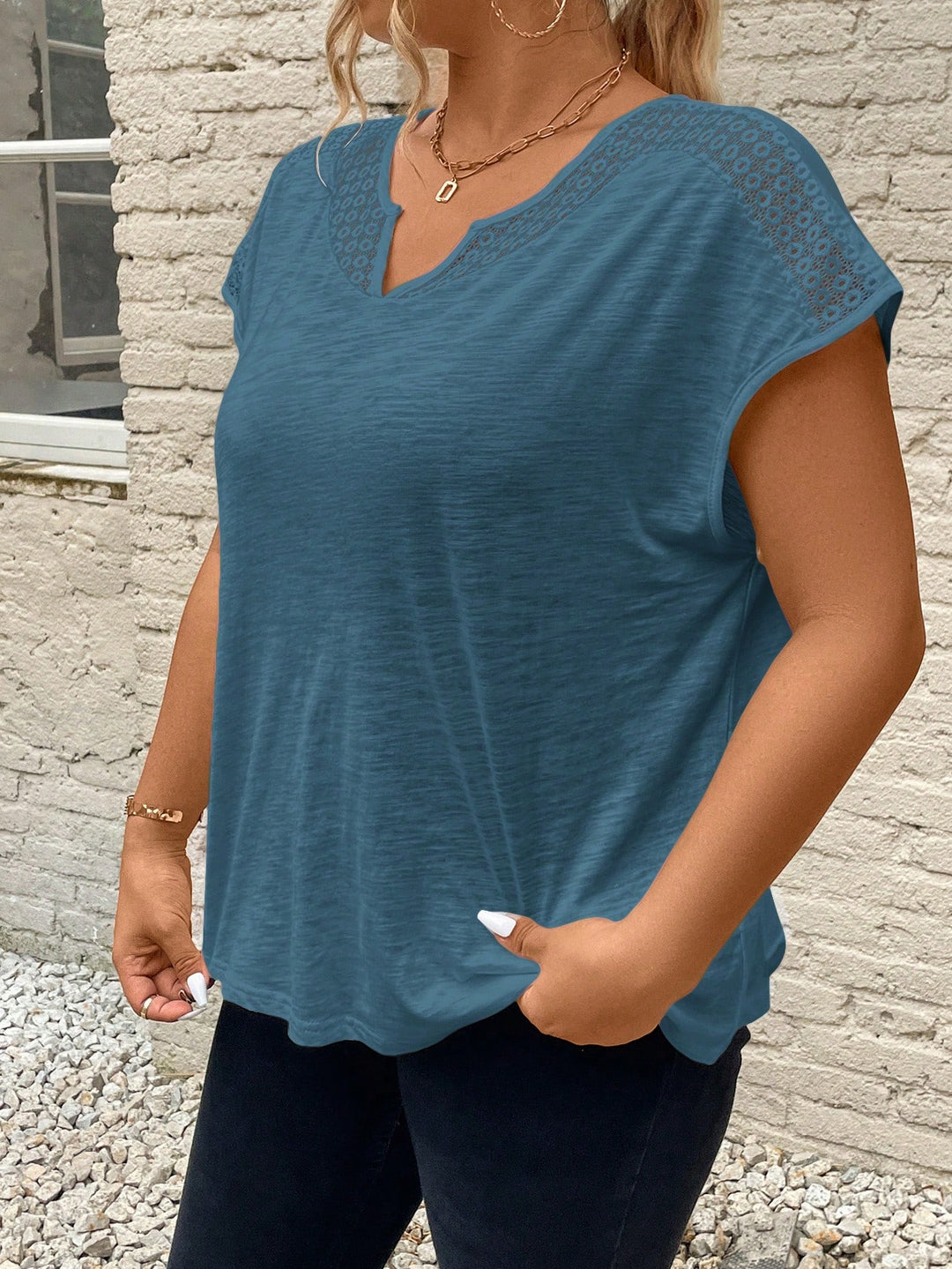 Tricou SHEIN, albastru