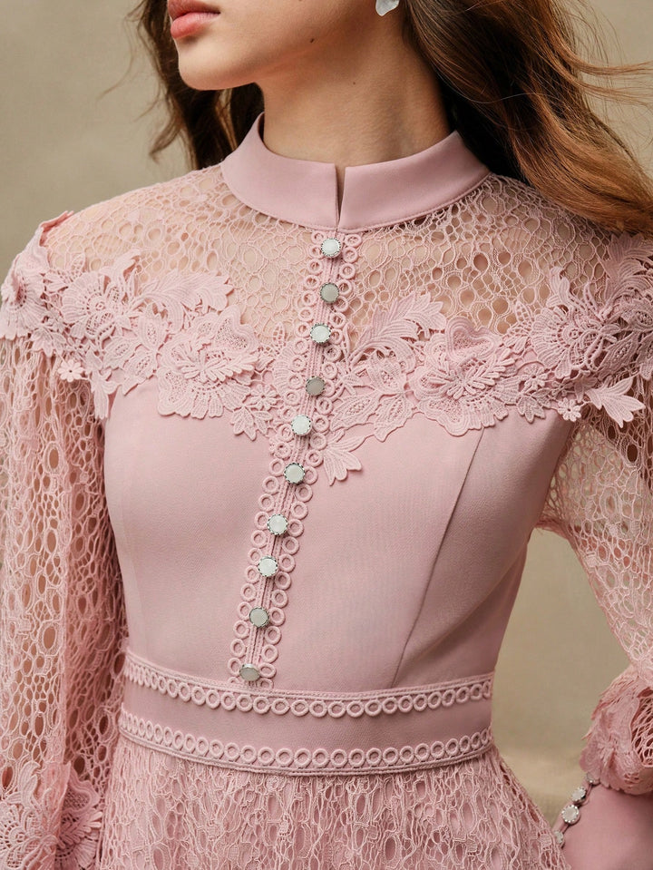 SHEIN rózsaszín mini ruha