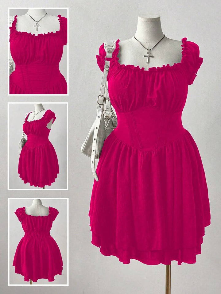Rochie mini SHEIN, roz