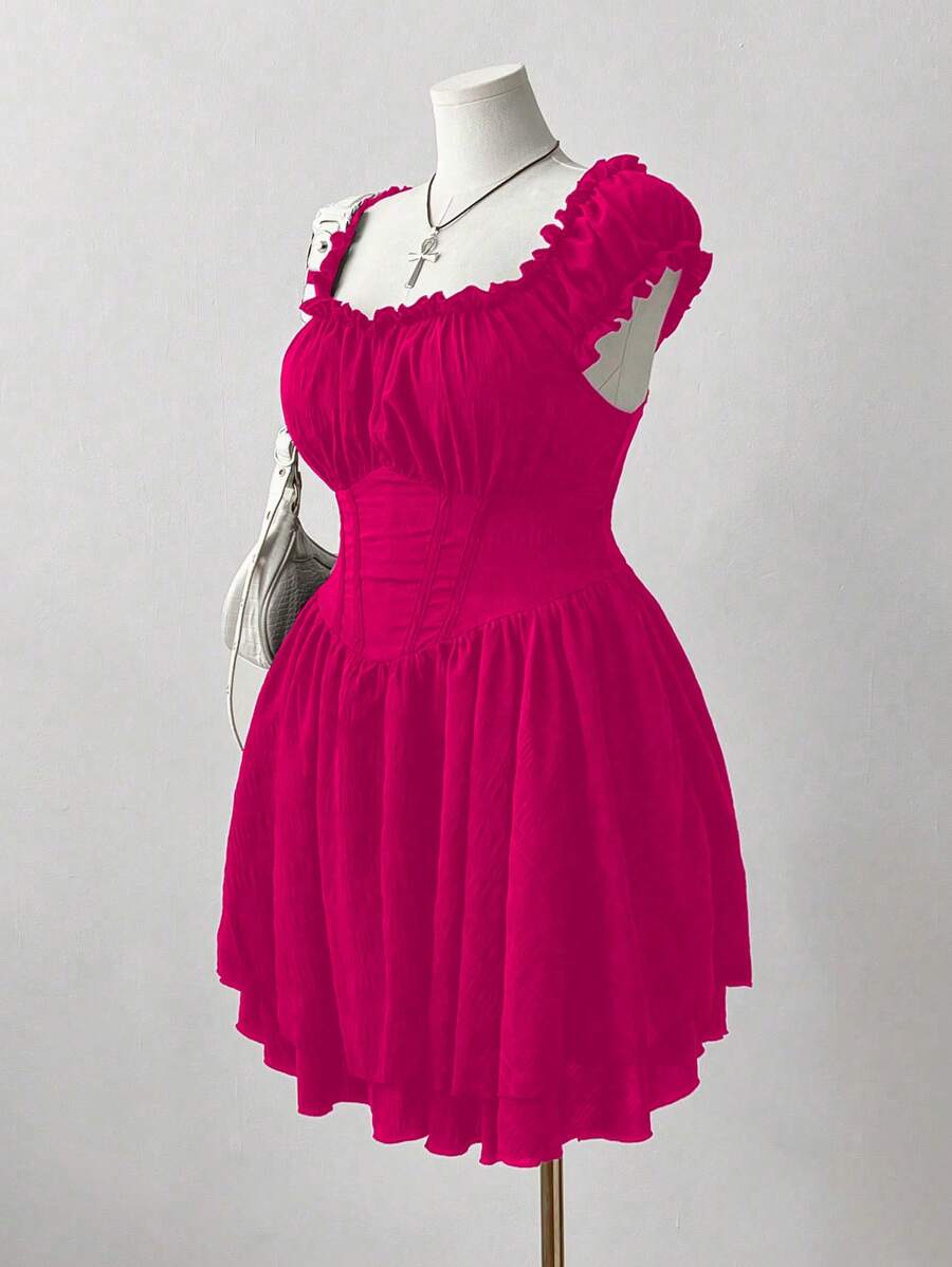 Rochie mini SHEIN, roz