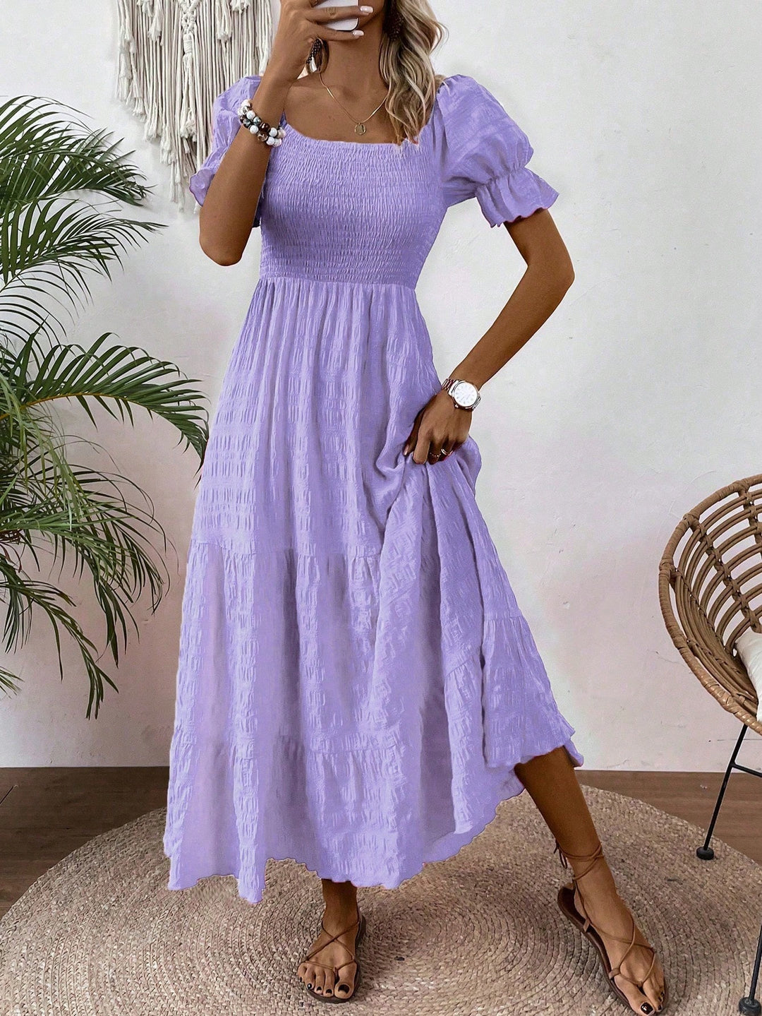 Rochie maxi SHEIN, mov