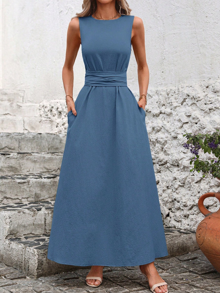 Rochie maxi SHEIN, albastru