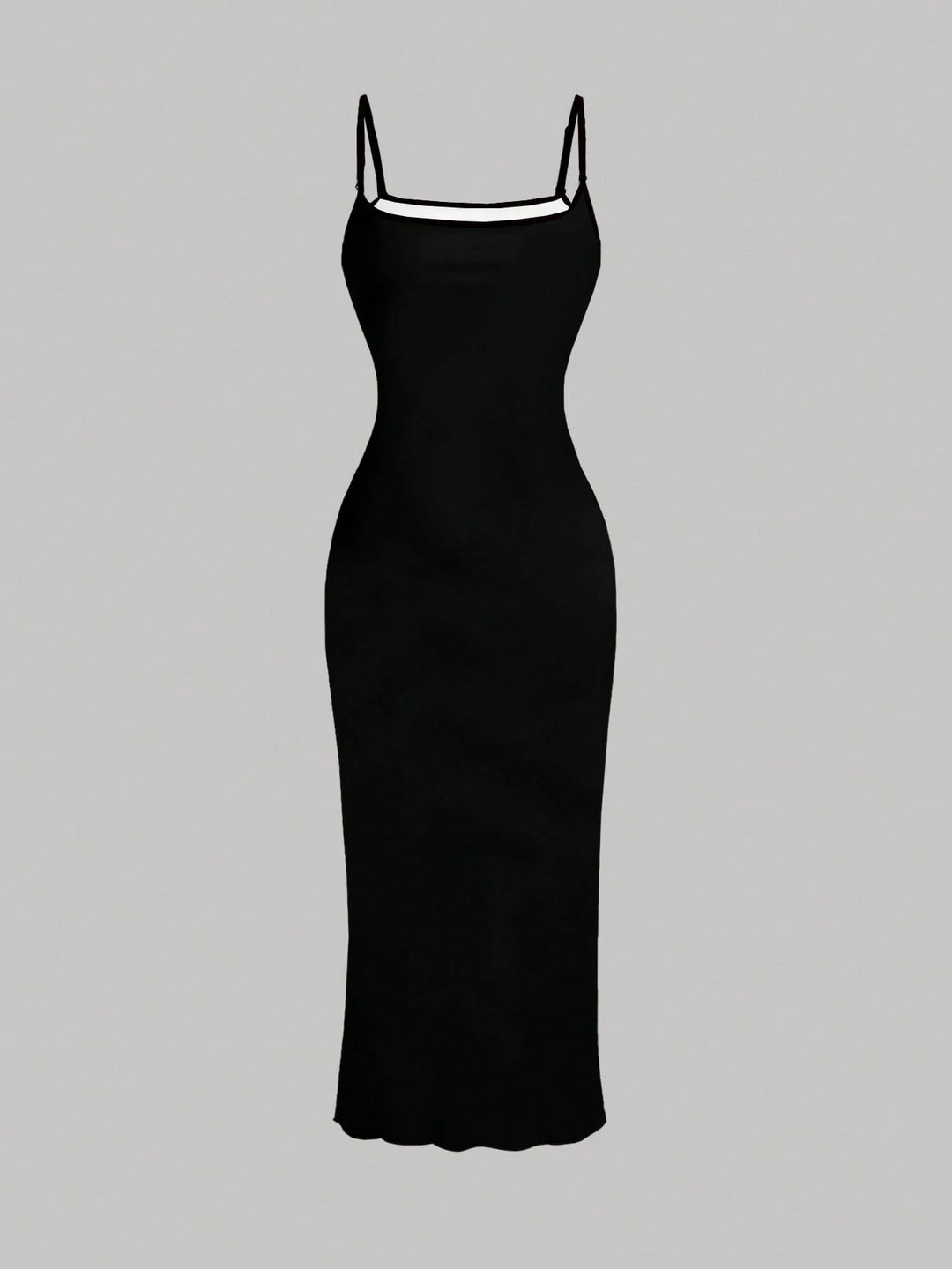 Rochie midi SHEIN, negru