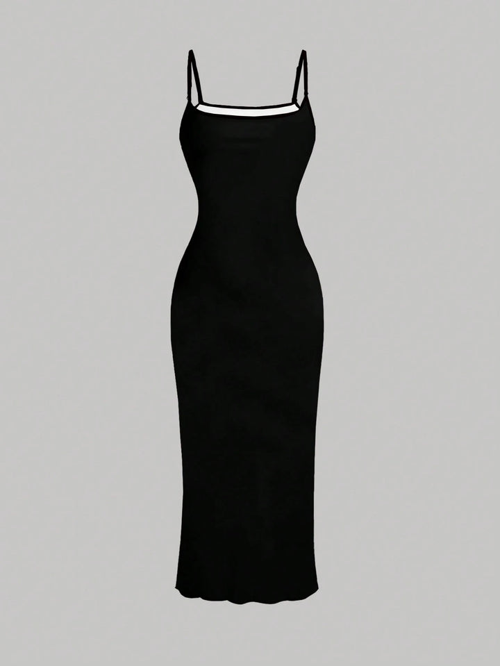 Rochie midi SHEIN, negru