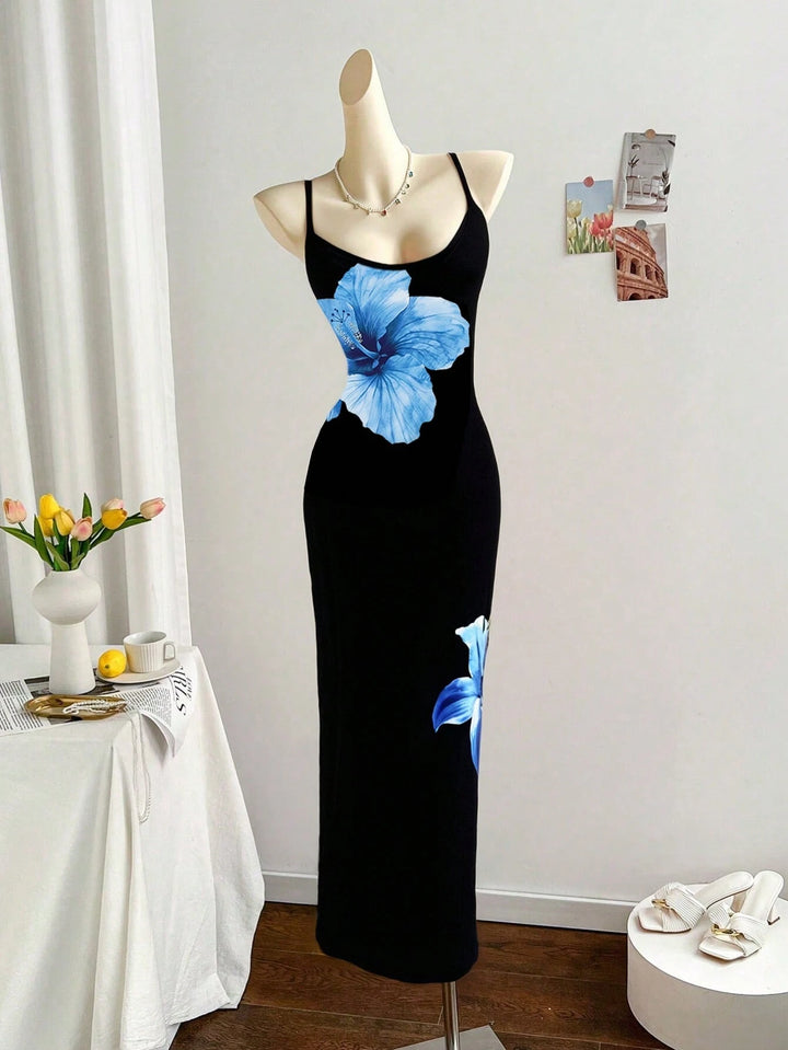 Rochie midi SHEIN, negru