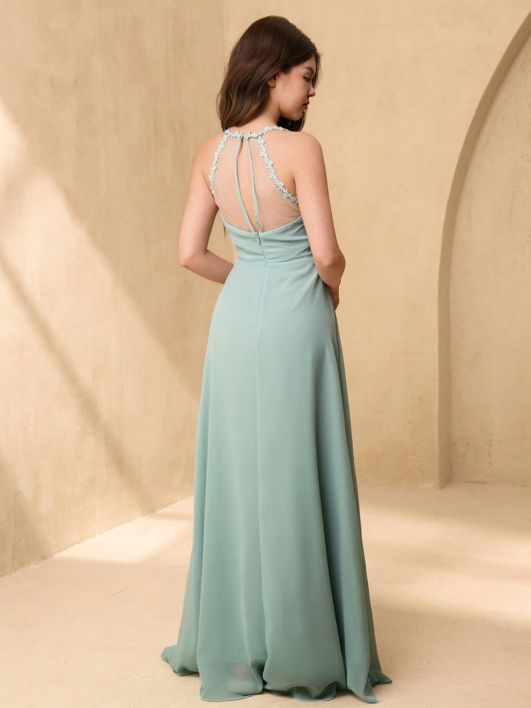 Rochie de ocazie SHEIN, verde