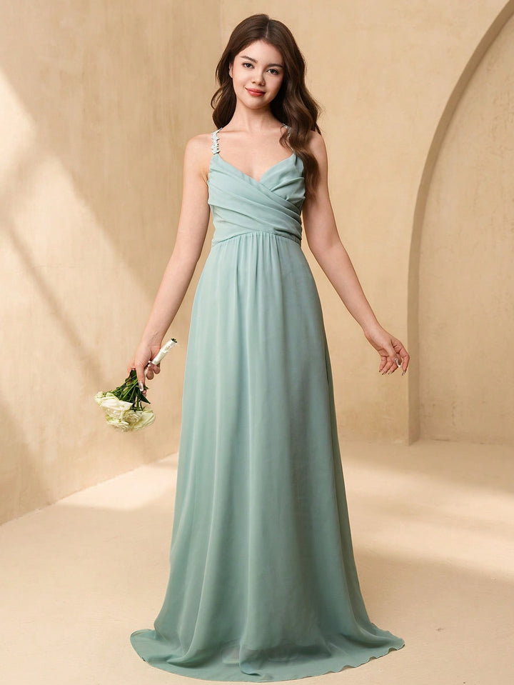 Rochie de ocazie SHEIN, verde
